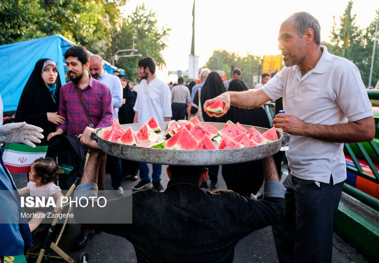 جشن خیابانی غدیر در تهران