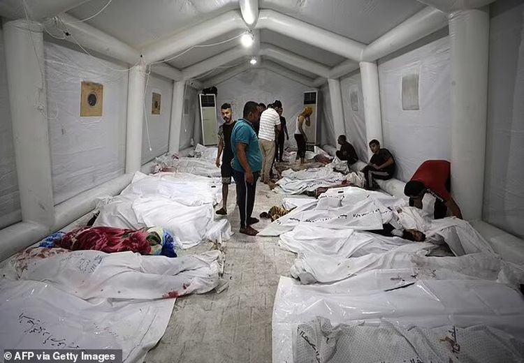 الجزیره: انفجار بیمارستان غزه ناشی از بمباران اسراییل بوده است نه راکت