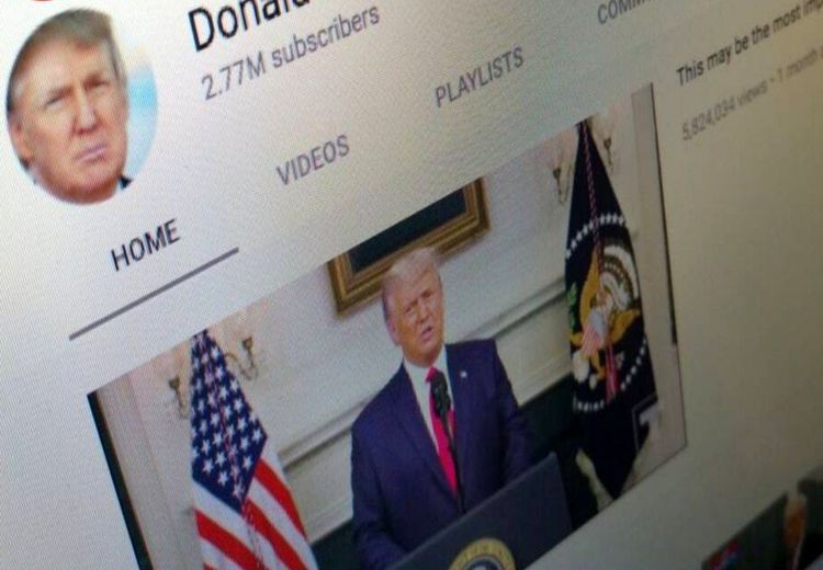 یوتیوب دهها میلیون دلار بابت شکایت ترامپ میپردازد