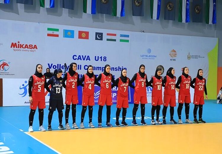 کسب نخستین مدال بین‌المللی تاریخ والیبال ایران توسط دختران
