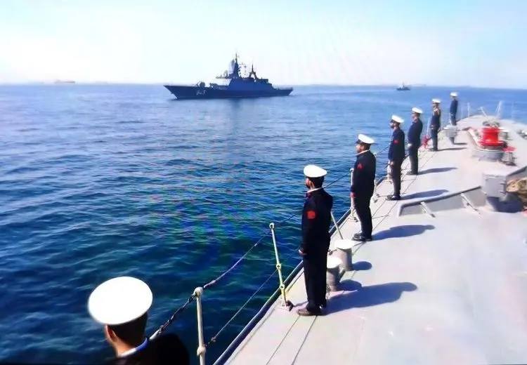 رزمایش مرکب دریایی ایران و روسیه پایان یافت