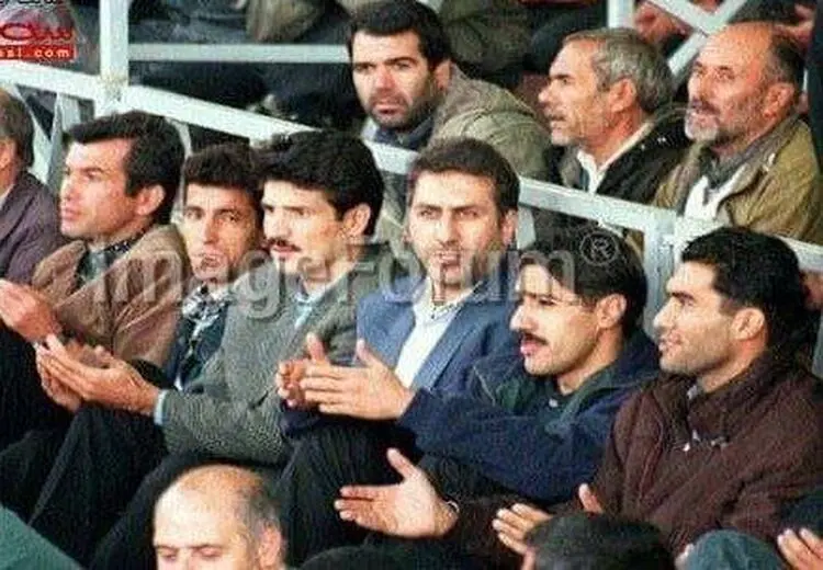  عکسی از علی دایی در نماز جمعه