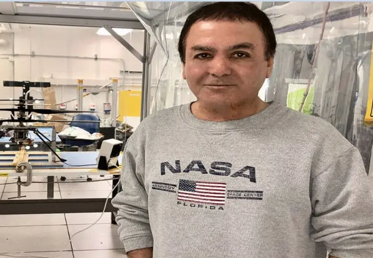 فیروز نادری دانشمند ایرانی ناسا فلج شد / عکس