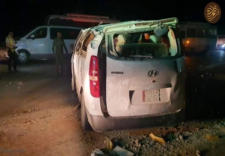 عملیات نجات زائر ایرانی از خودروی تصادفی در عراق + تصاویر