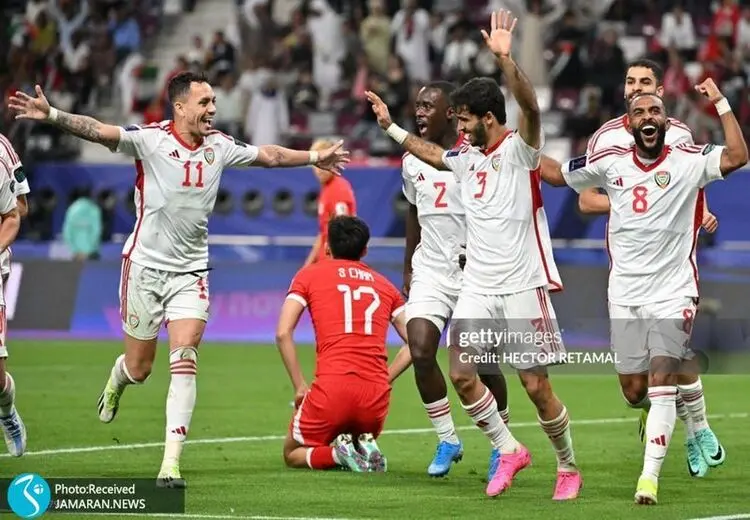  امارات 3 امتیاز را از هنگ کنگ گرفت