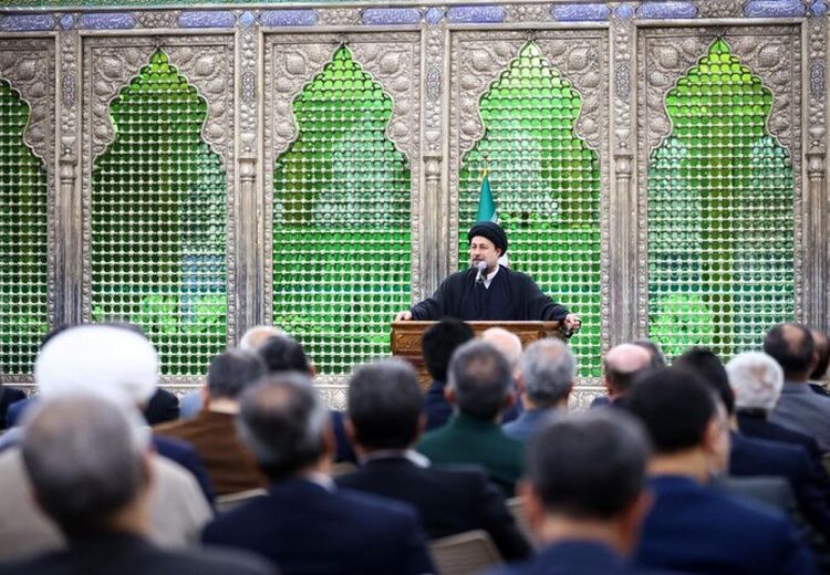 شوخی سیدحسن خمینی با نمایندگان مجلس دوازدهم