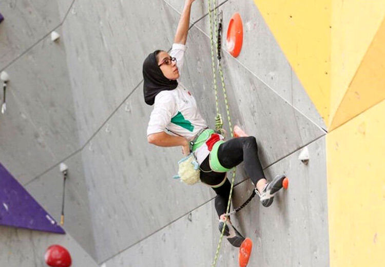 دختر سنگنورد ایران در جام جهانی نهم شد

