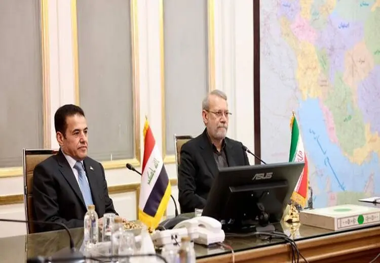 بیانیه بغداد درباره رایزنی لاریجانی و الاعرجی
