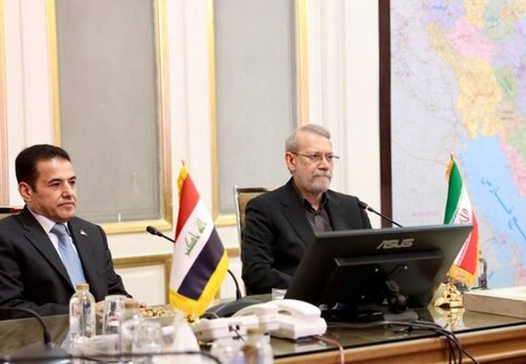 بیانیه بغداد درباره رایزنی لاریجانی و الاعرجی