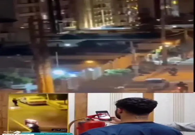 دستگیری فردی که در شیراز مأمور پلیس را به آتش کشید/ فیلم