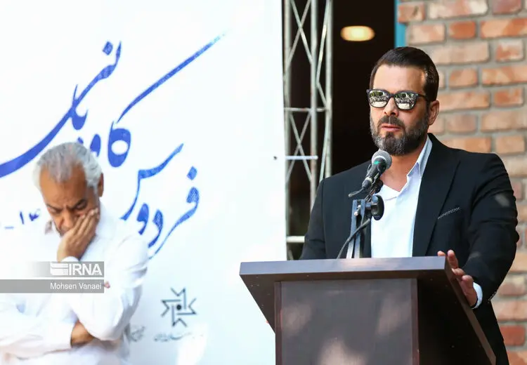 هنرمندان در مراسم بدرقه فردوس کاویانی چه گفتند؟