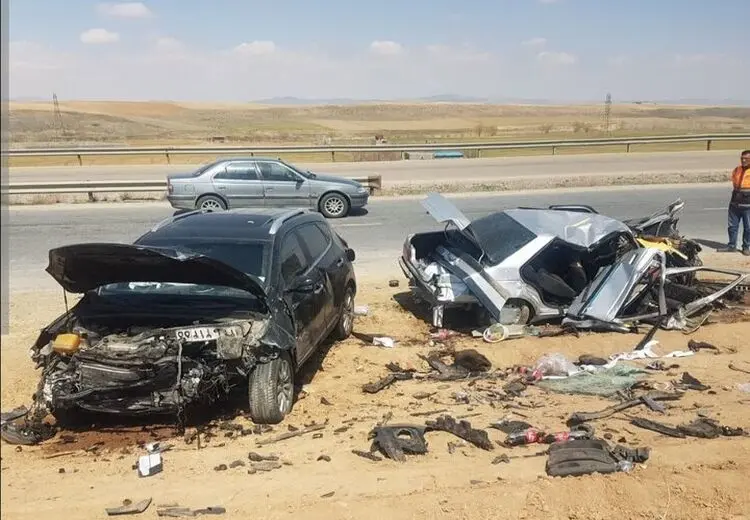 مرگ ۸۳۸ نفر در تصادفات نوروز ۱۴۰۴ 