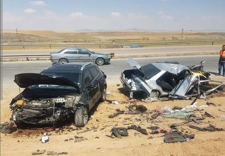 مرگ ۸۳۸ نفر در تصادفات نوروز ۱۴۰۴ 