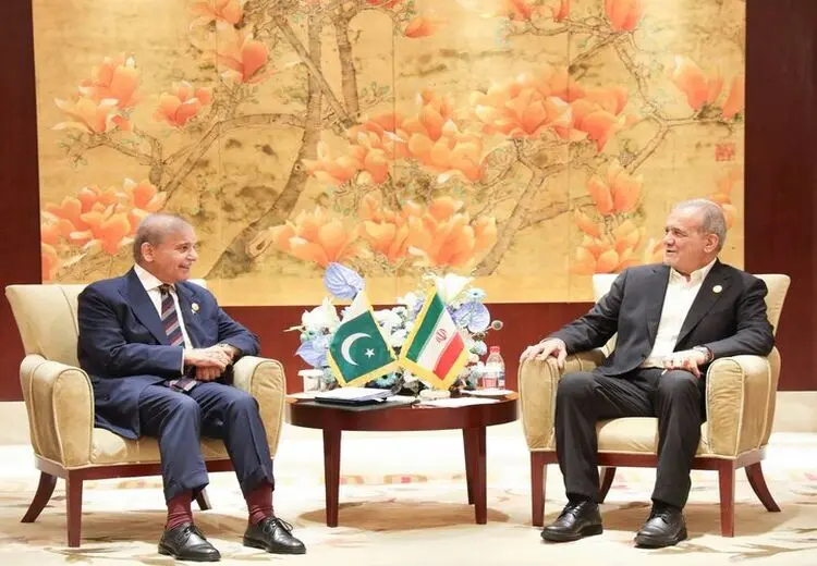  گفتگوی شهباز شریف با پزشکیان 