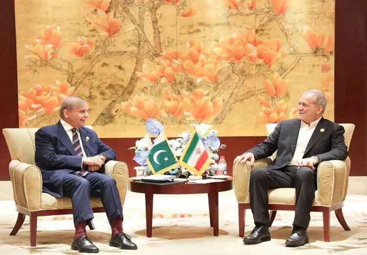 گفتگوی شهباز شریف با پزشکیان 