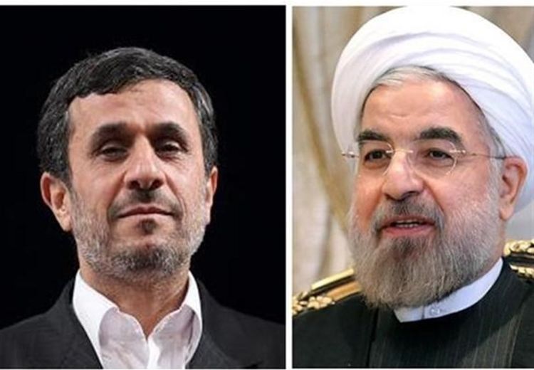 خاطره حسن روحانی از مکالمه عجیبش با احمدی‌نژاد