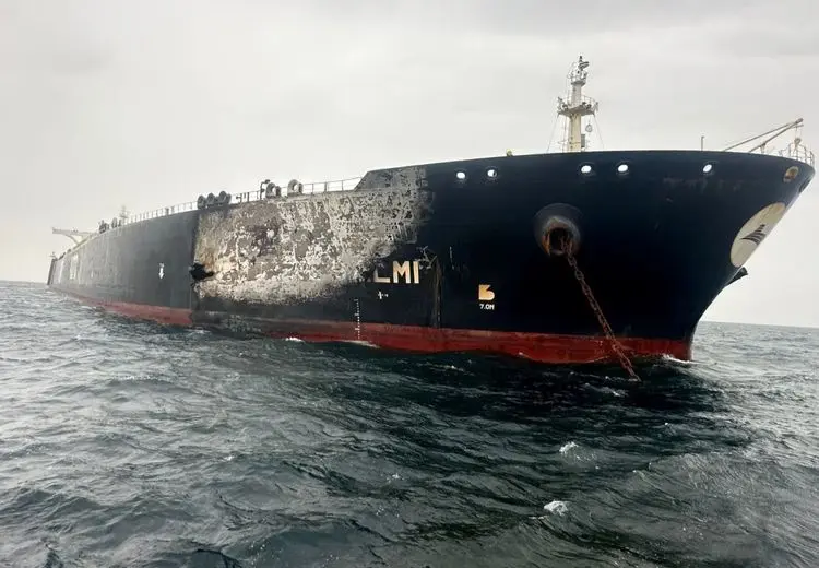 حمله پهپادی ایران به کشتی کویتی در تنگه هرمز