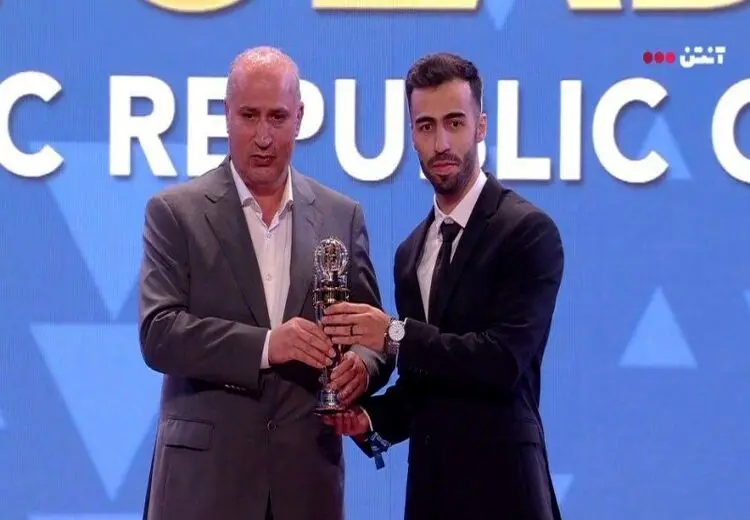 ستاره ایرانی مرد سال آسیا شد + عکس