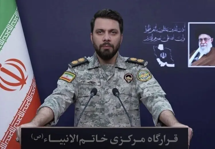 سخنگوی قرارگاه خاتم: جلوی حمله به زیرساخت‌های ایران گرفته نشود، اقدام مشابه انجام می‌شود