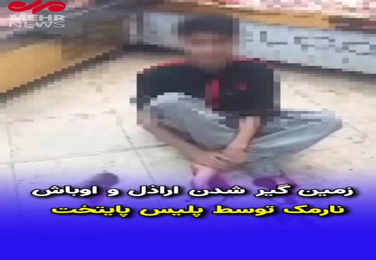 تصاویری از زمین‌گیر شدن اراذل و اوباش در سوهانک