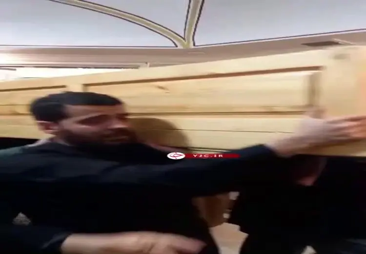 تصاویری از تشییع پیکر فرزند کاظم صدیقی