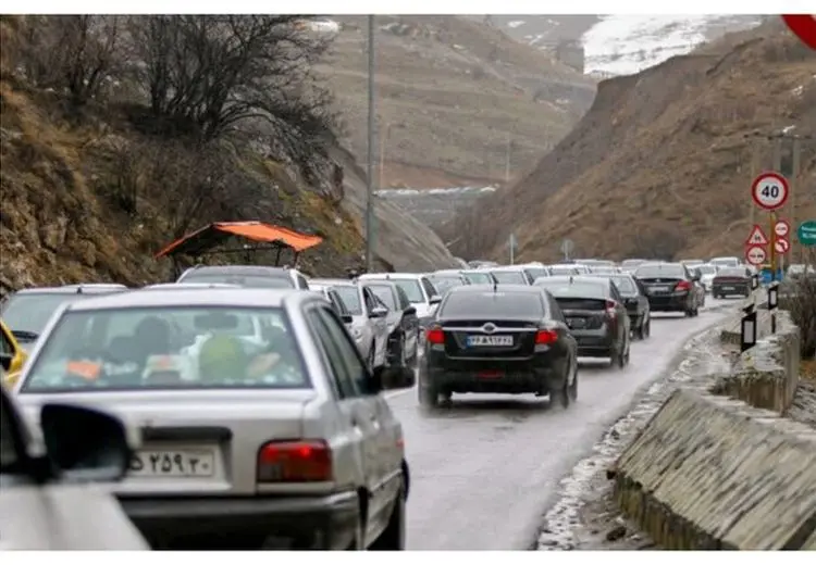  بارش باران در جاده‌های ۳ استان کشور