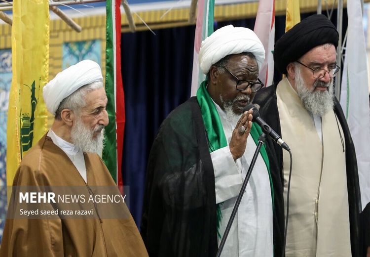 شیخ زکزاکی در نماز جمعه تهران