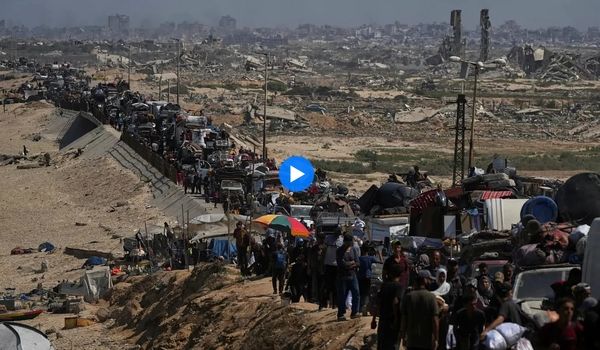 اسرائیل: ۳۵۰ هزار فلسطینی شهر غزه را ترک کردند / اتحادیه اروپا: عملیات زمینی متوقف شود