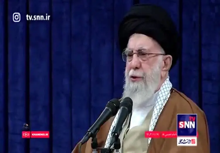 لحظه اعلام مخالفت رهبر انقلاب با مذاکره ایران با ترامپ
