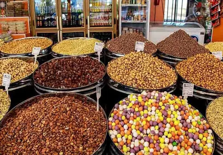 قیمت آجیل و خشکبار در ۲ شهریور ۱۴۰۲