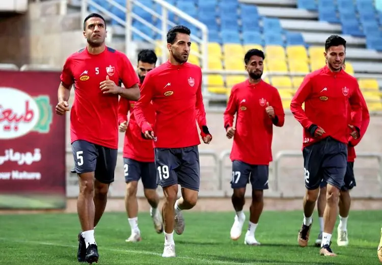 پرسپولیس تمرین کرد و به اردو رفت