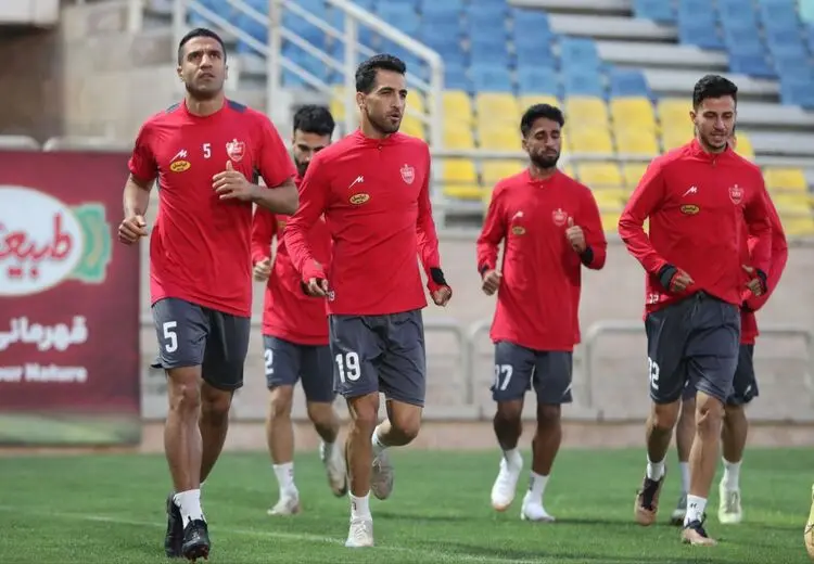 پرسپولیس تمرین کرد و به اردو رفت