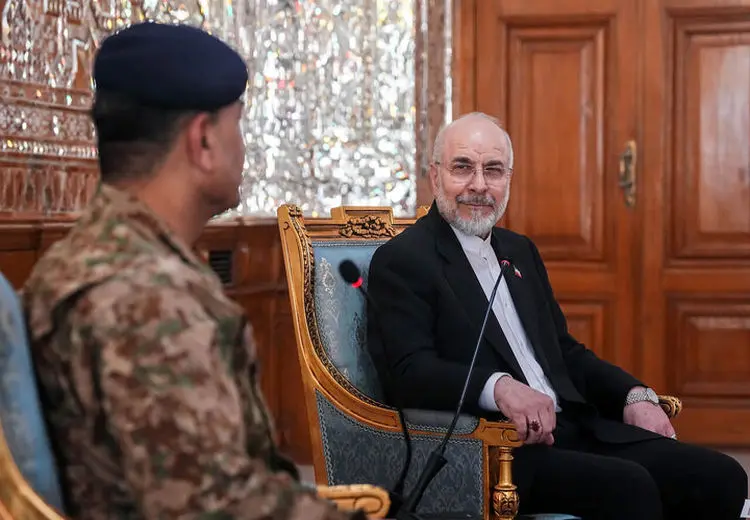 دیدار قالیباف با ژنرال عاصم منیر/ لبنان جزء لاینفک آتش بس همه جانبه است