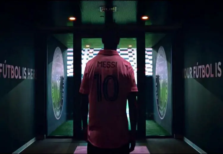 لیونل مسی در میامی بازیگر شد / عکس