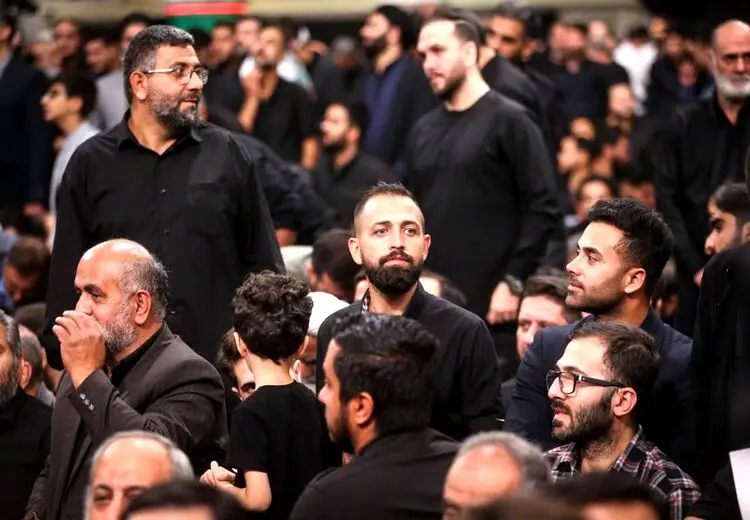 عکس پربازدید از محسن افشانی در دیدار با رهبری
