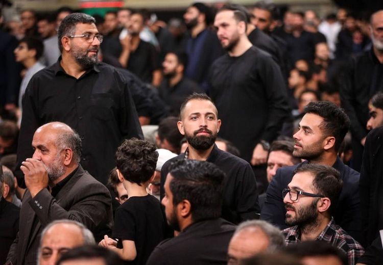 عکس پربازدید از محسن افشانی در دیدار با رهبری