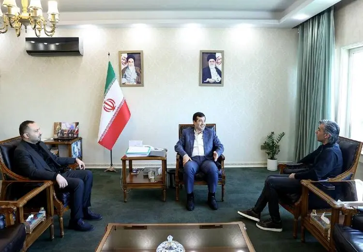 دیدار وحید شمسایی با وزیر ورزش و جوانان !