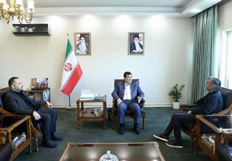 دیدار وحید شمسایی با وزیر ورزش و جوانان !