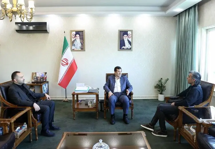 دیدار وحید شمسایی با وزیر ورزش و جوانان !