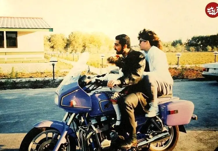 موتورسواری پسر بی‌رحم صدام در دهه ۶۰ 