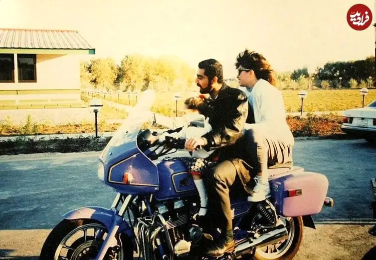 موتورسواری پسر بی‌رحم صدام در دهه ۶۰ 