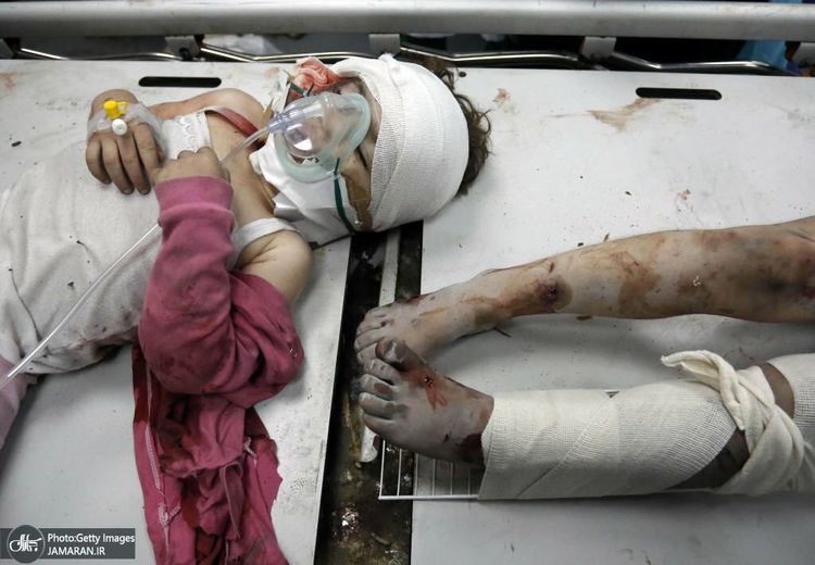 جنایت جنگی اسراییل علیه کودکان فلسطینی