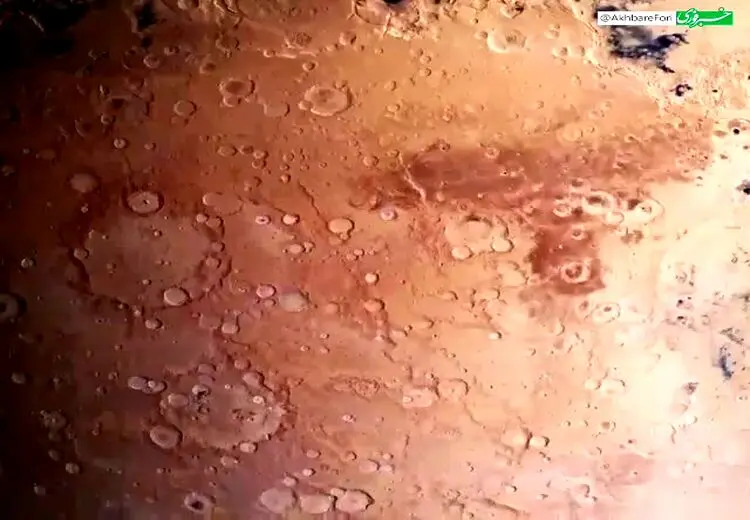 تصویری فوق العاده از مریخ