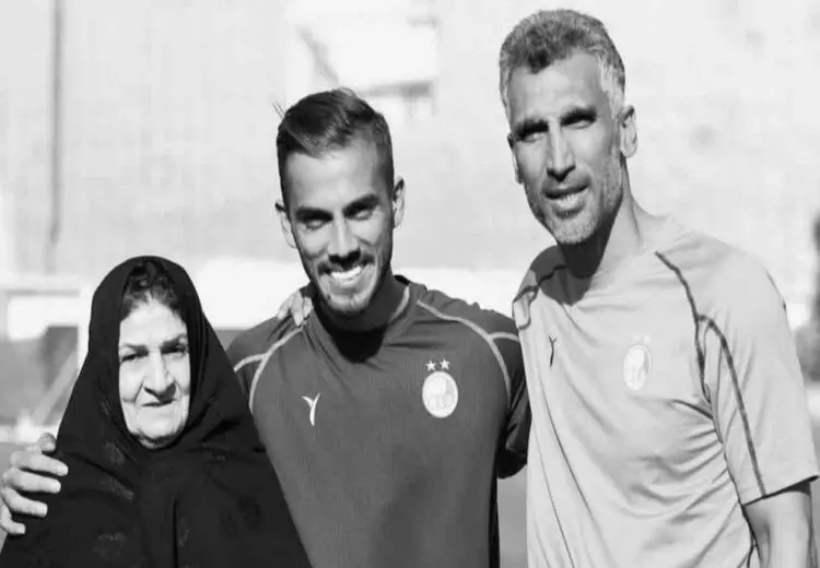  ابوالفضل جلالی عزادار شد