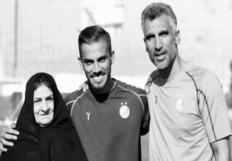  ابوالفضل جلالی عزادار شد