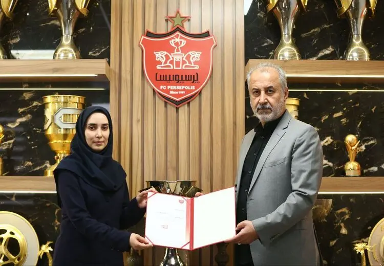 هدی خوش‌بیان مدیر تیم بانوان پرسپولیس شد