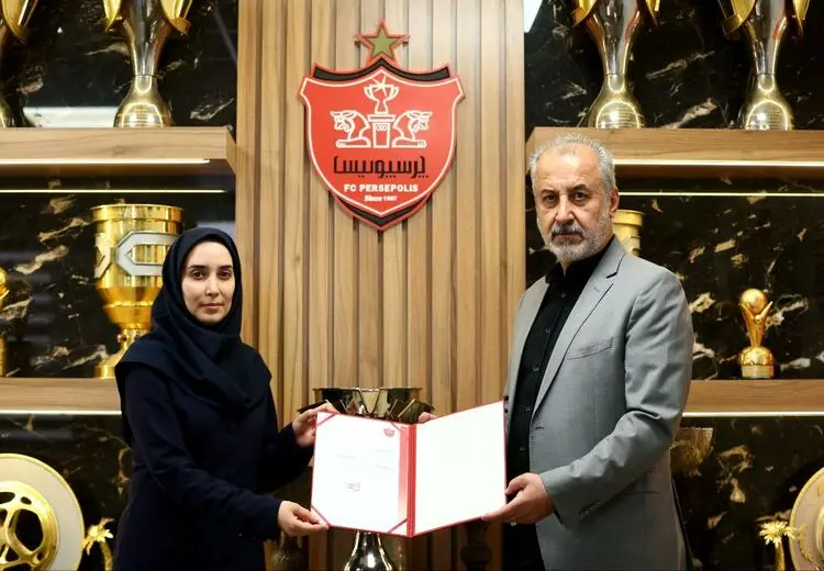 هدی خوش‌بیان مدیر تیم بانوان پرسپولیس شد
