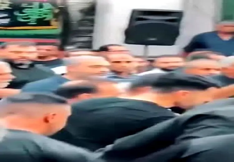 عزاداری مهدی طارمی در زادگاهش بوشهر

