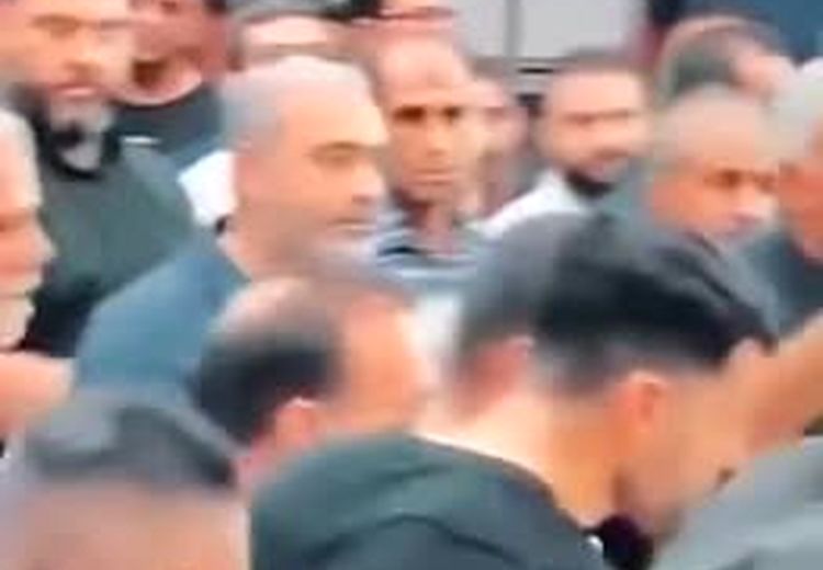 عزاداری مهدی طارمی در زادگاهش بوشهر
