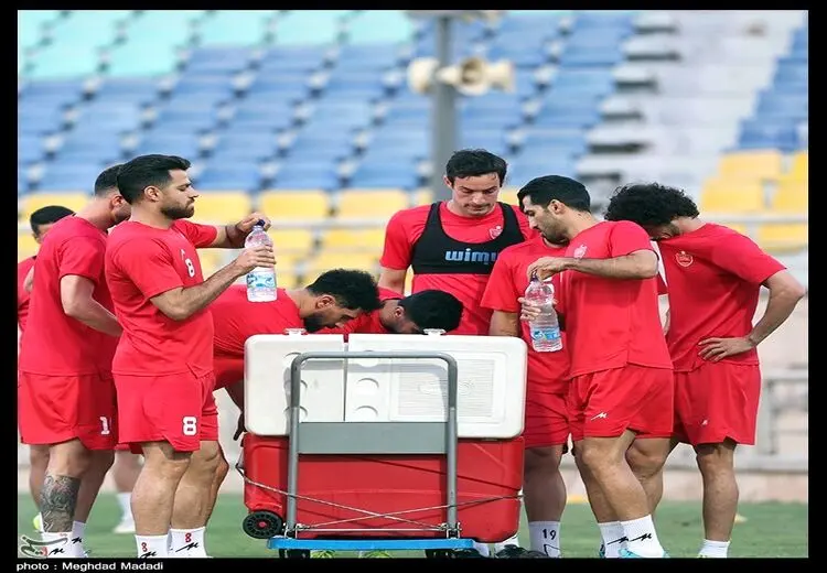 تمرین تیم پرسپولیس